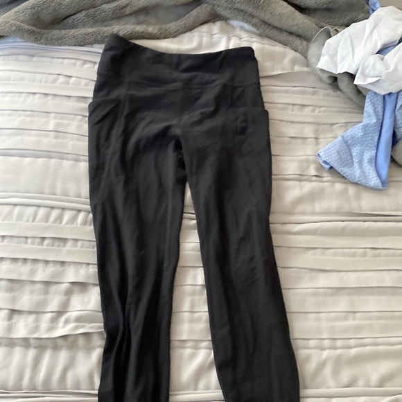 Athleta Other - Black Athleta girl stash your treasures black leggings. POCKETS!